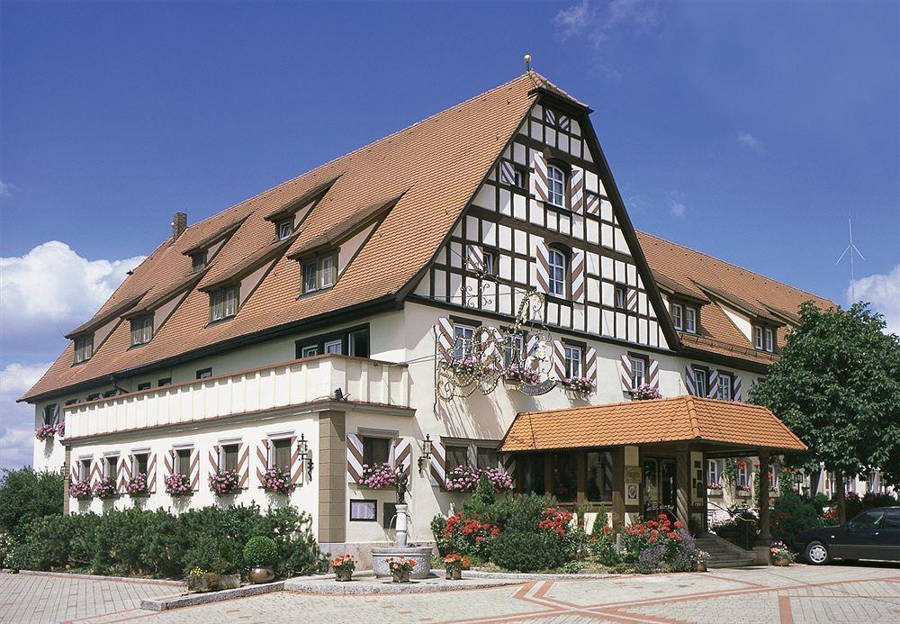 Hotel Brauereigasthof Landwehr-Braeu Reichelshofen Exteriör bild